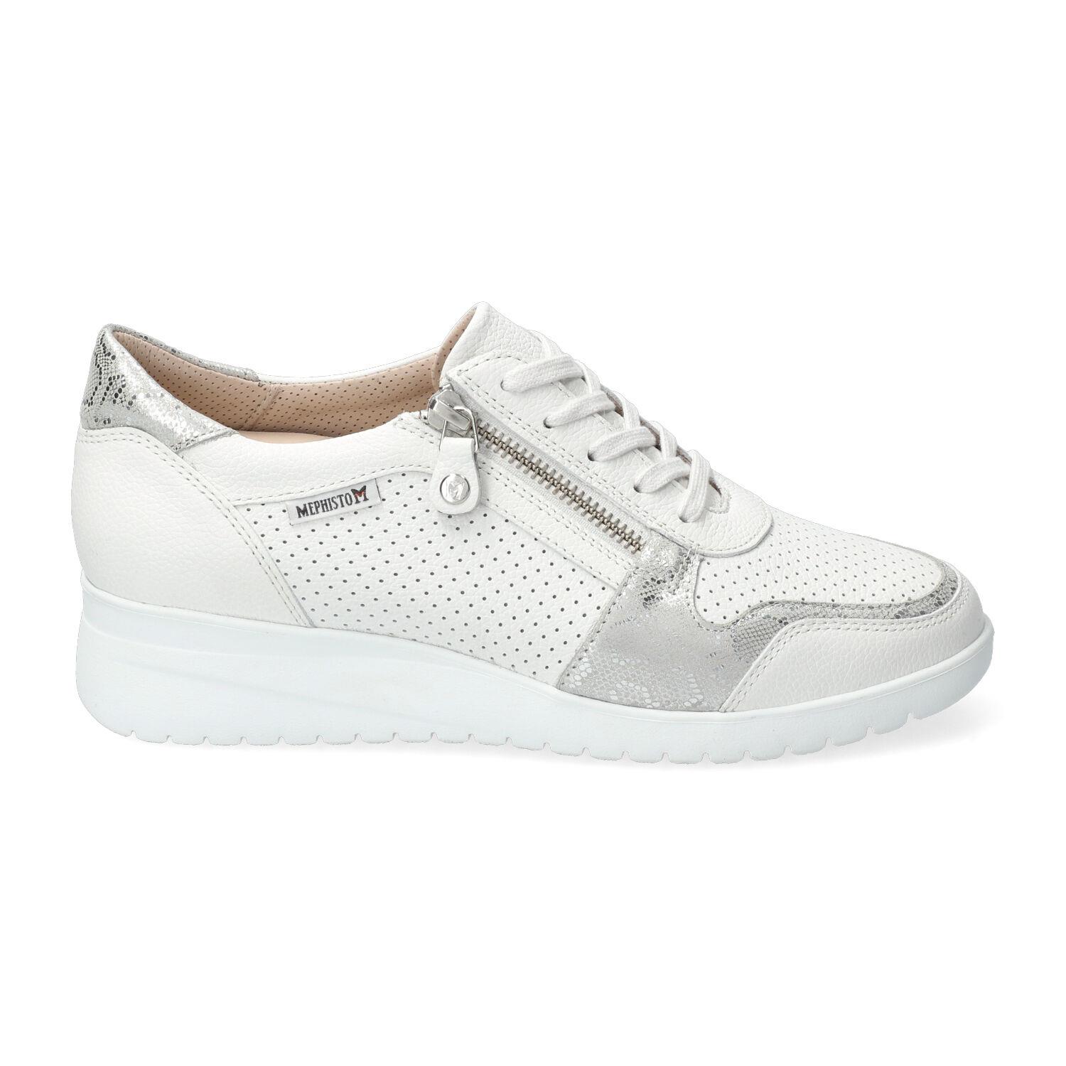 lacets femme modèle Iasmina perf blanc - Mephisto